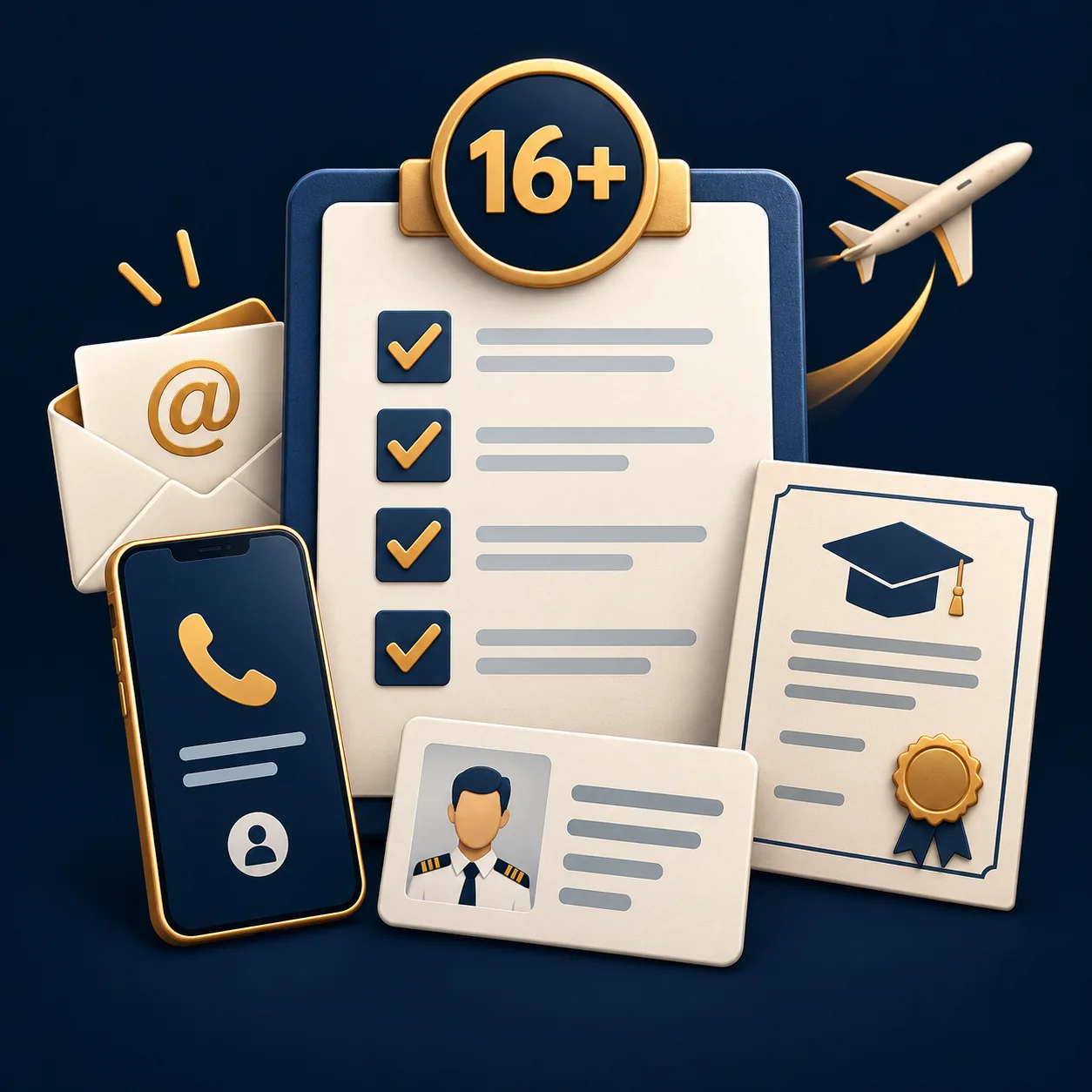 Check Aspirant Pilot Eligibility
