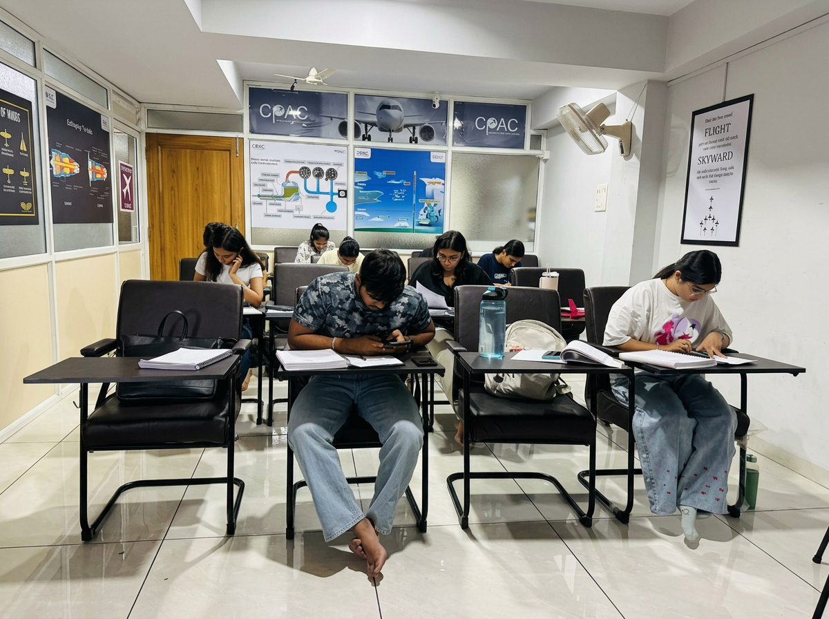 CPAC classroom test papers and DGCA exam preparation
