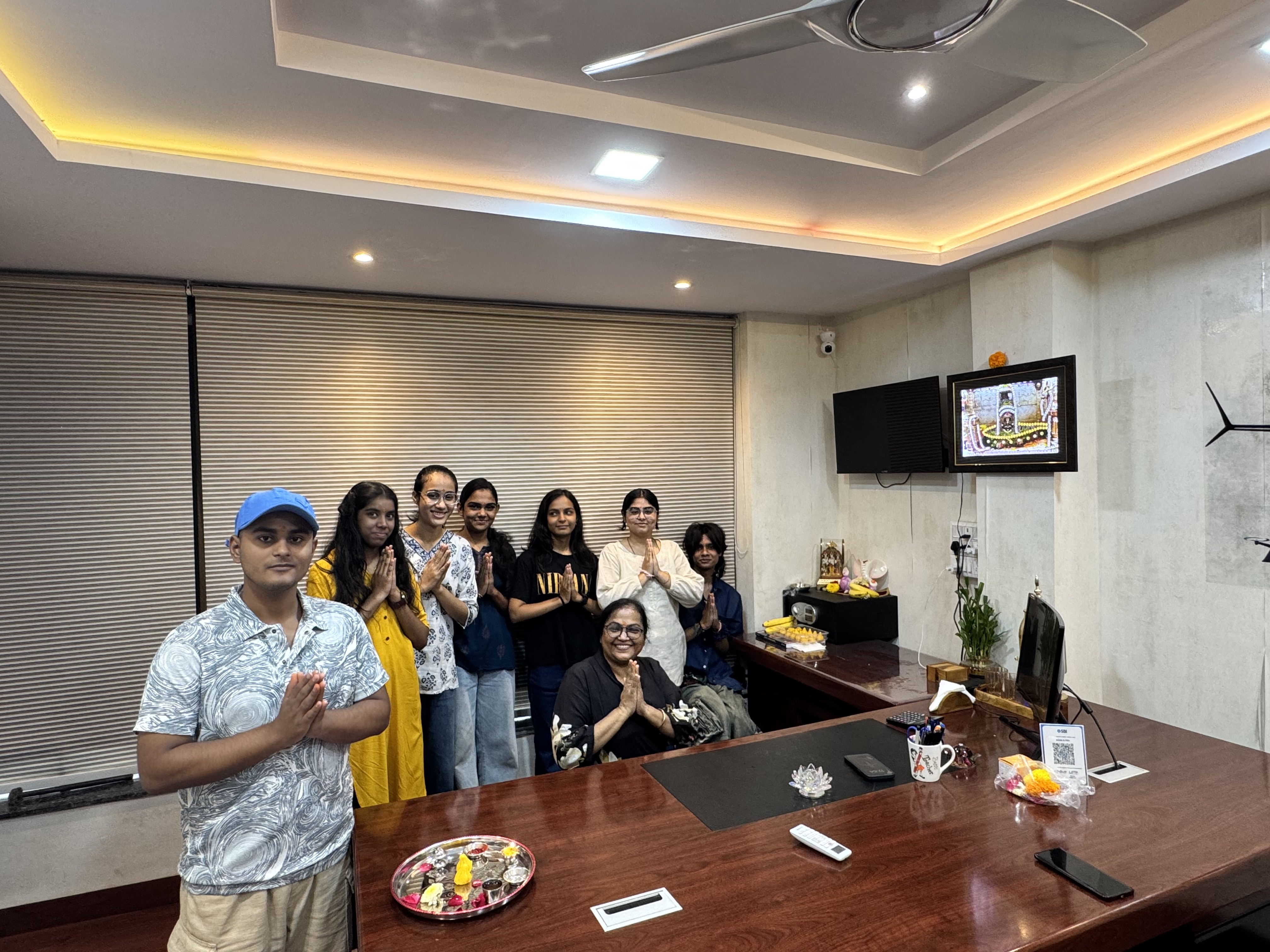 CPAC students and team celebrating Ganesh Chaturthi