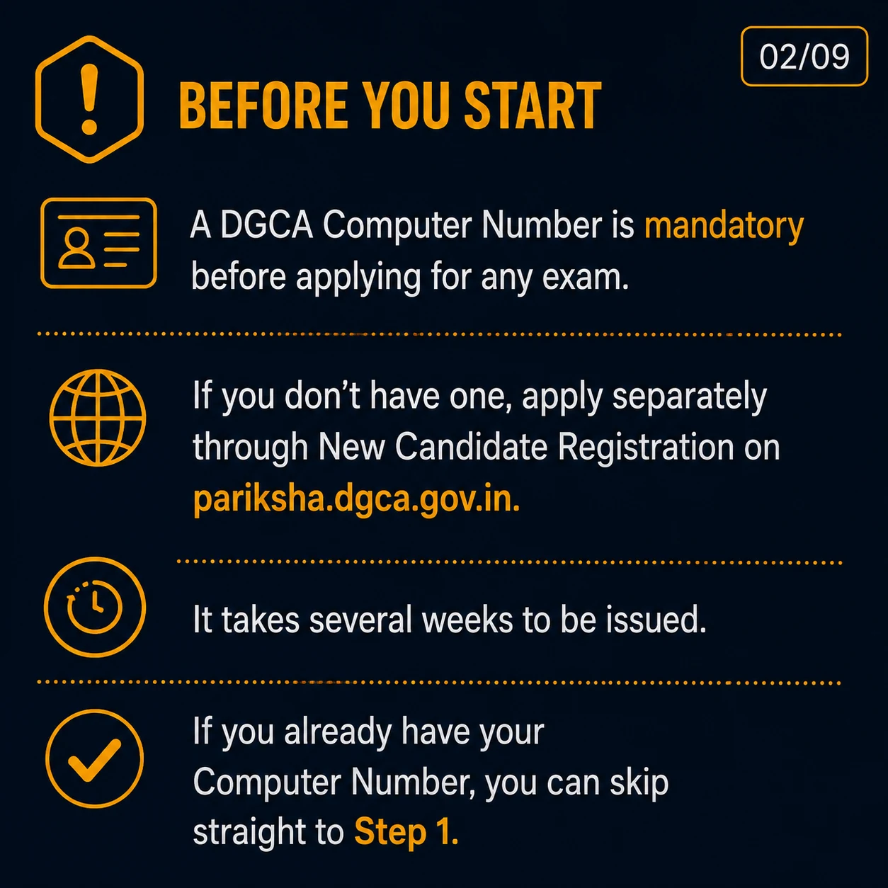 Before You Start