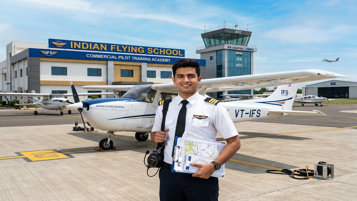 how to choose flying school CPL India